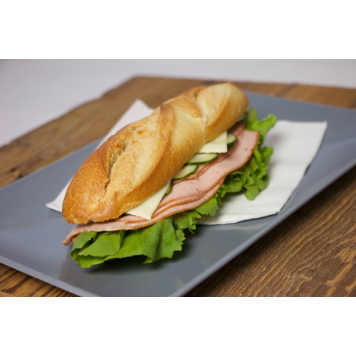 Polpettone Leberkäse affettato finemente è delicato ma saporito