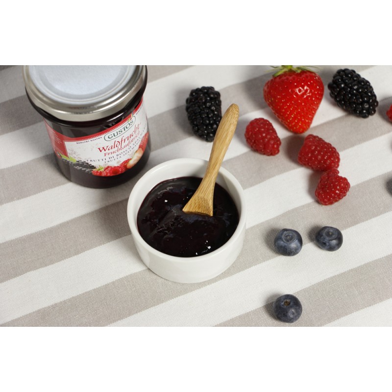 Frutti di bosco da spalmare, con pezzi interi di frutta