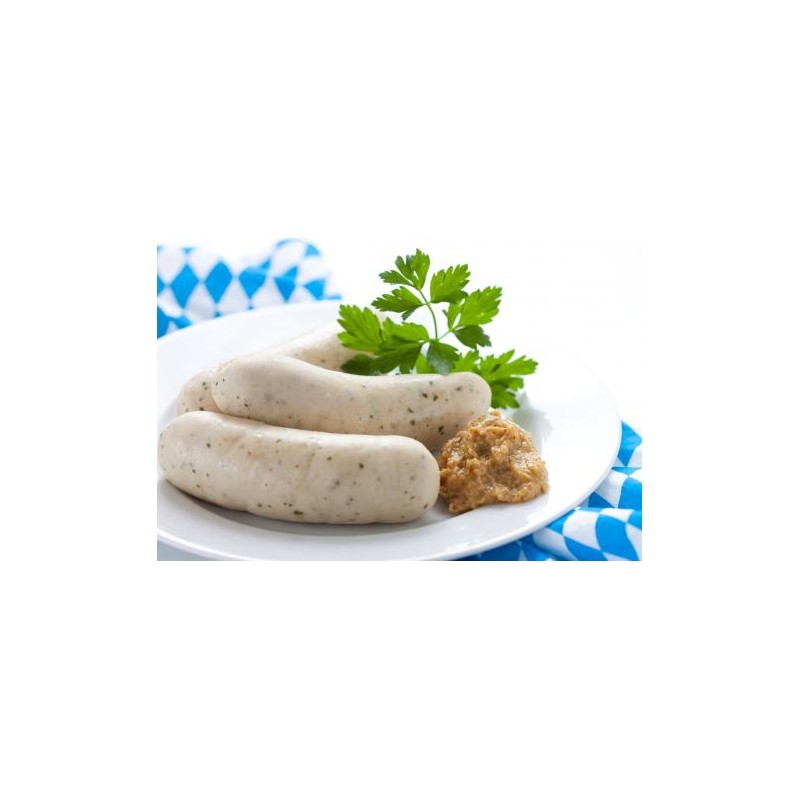 weisswurst e senape dolce