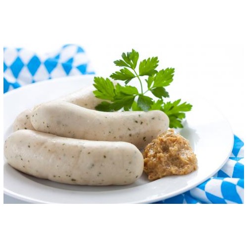 weisswurst e senape dolce
