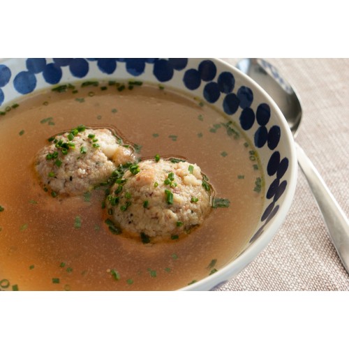 Canederli allo Speck in brodo