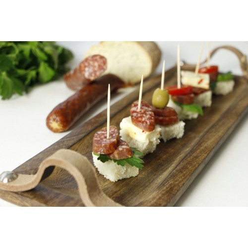 Stuzzichini di Kaminwurzen per aperitivo