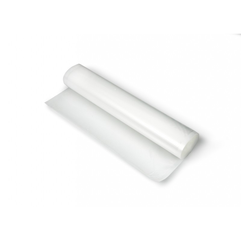 Rotoli 30 cm x 600 cm di sacchetti sottovuoto goffrati