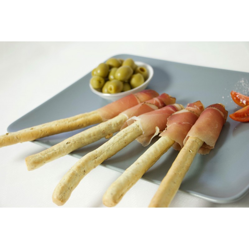 Grissini alla segale con Speck