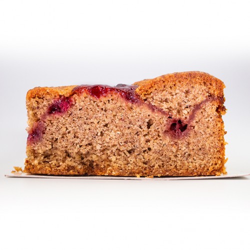 Torta Linzer. Con farina di nocciole, farcitura marmellata di lamponi e mirtilli rossi. 1,2 kg