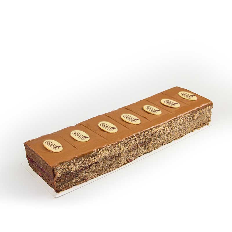 Torta Gustos, farcita con marmellata di...