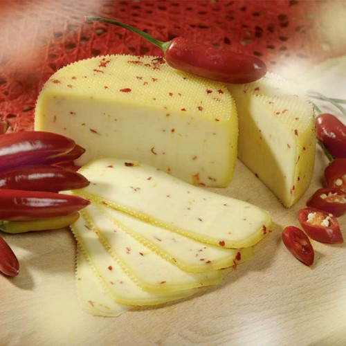 Formaggio biologico al Peperoncino piccante