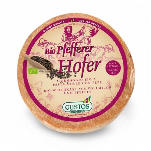 Formaggio biologico al Pepe Verde Formaggio biologico al Pepe Verde