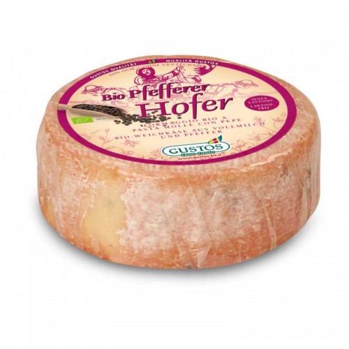 Formaggio biologico al Pepe Verde Formaggio biologico al Pepe Verde