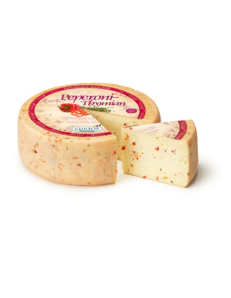 Formaggio con Peperoni dolci e timo