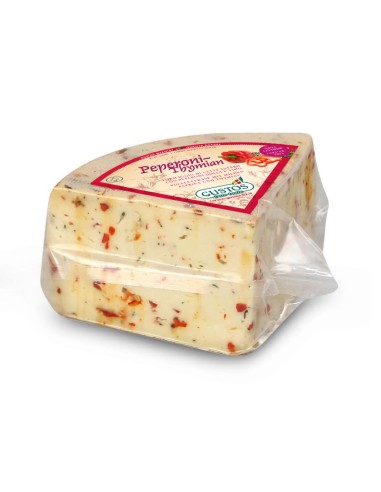 Formaggio con Peperoni dolci e timo