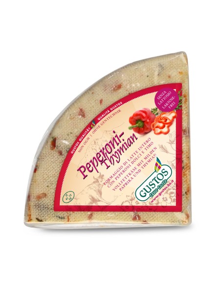 Formaggio con Peperoni dolci e timo