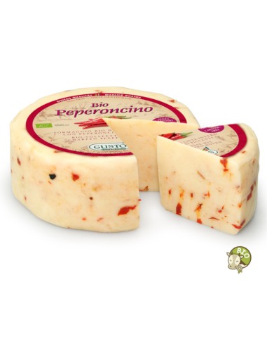 Formaggio biologico al Peperoncino piccante