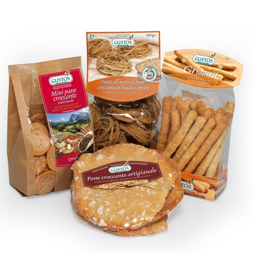 Il kit perfetto per gli amanti dello Schüttelbrot, il pane di segale altoatesino