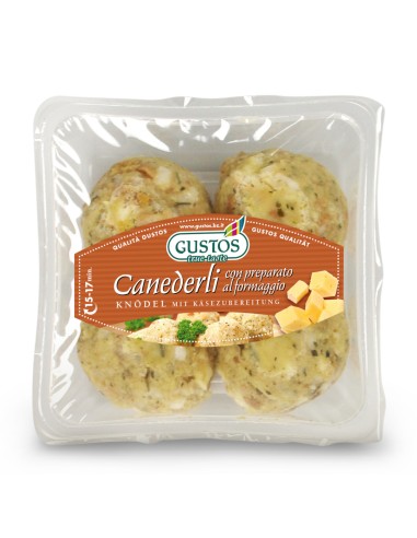 Canederli al formaggio confezione