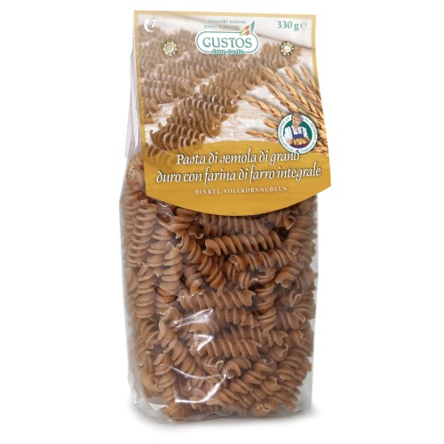 Fusilli integrali al farro confezione