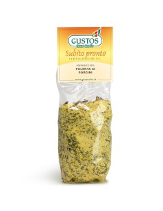 polenta ai funghi porcini confezione