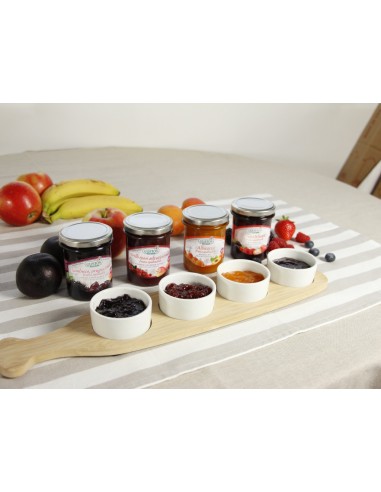 tutte le confetture di frutta di Gustos