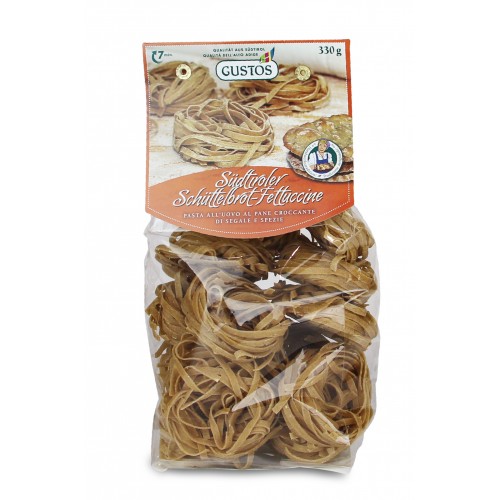 Fettuccine al pane di segale Schüttelbrot