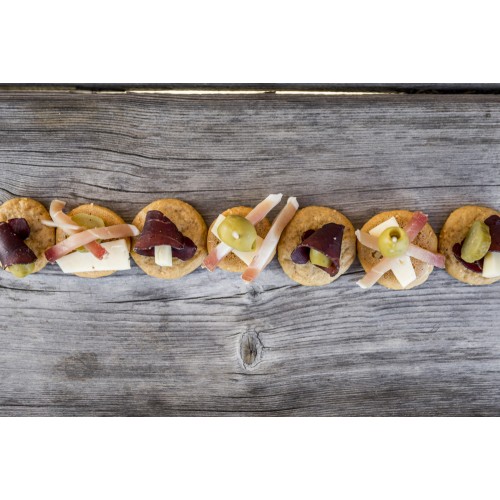 I Mini Schüttelbrot classici sono ideali come stuzzichini per aperitivi