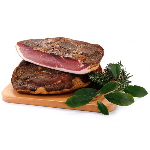 Speck crudo non affumicato
