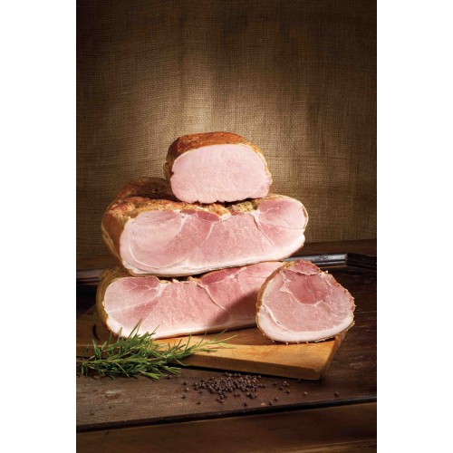 Prosciutto cotto alla tirolese su tagliere