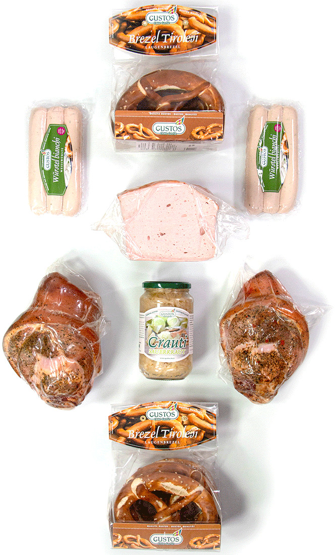 Prodotti degustazione tirolese