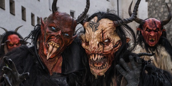 La sfilata dei Krampus e San Nicolò