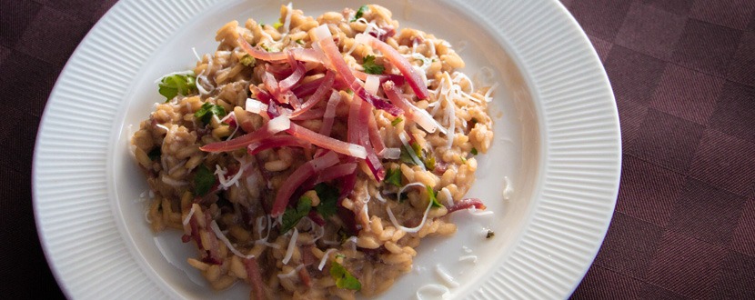 Risotto birra e Speck