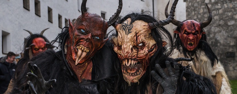 La sfilata dei Krampus e San Nicolò